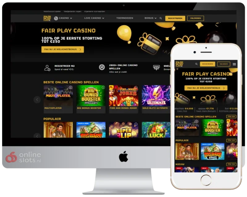 FairPlay Casino App-Screenshot